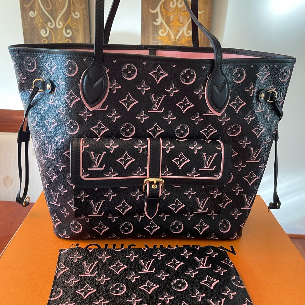 Louis Vuitton Neverfull MM Sold Out Limited Edition “Fall For You”